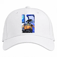 Baseball cap with Print Wall-E Robot Hero - white