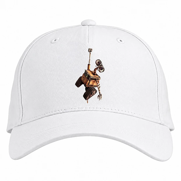 Baseball cap with Print Wall-E Main Hero - white