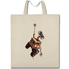 Eco bag with print Wall-E Main Hero - beige