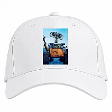 Baseball cap with Print Wall-E Main Hero Robot - white