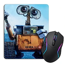 Mouse pad with print Wall-E Main Hero Robot