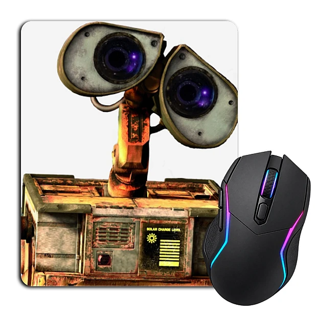 Mouse pad with print Wall-E Robot Face