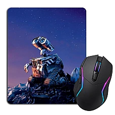 Mouse pad with print Wall-E Under Stars