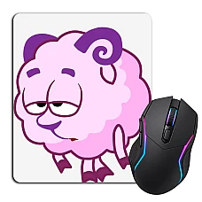 Mouse pad with print Tired Smeshariki Barash