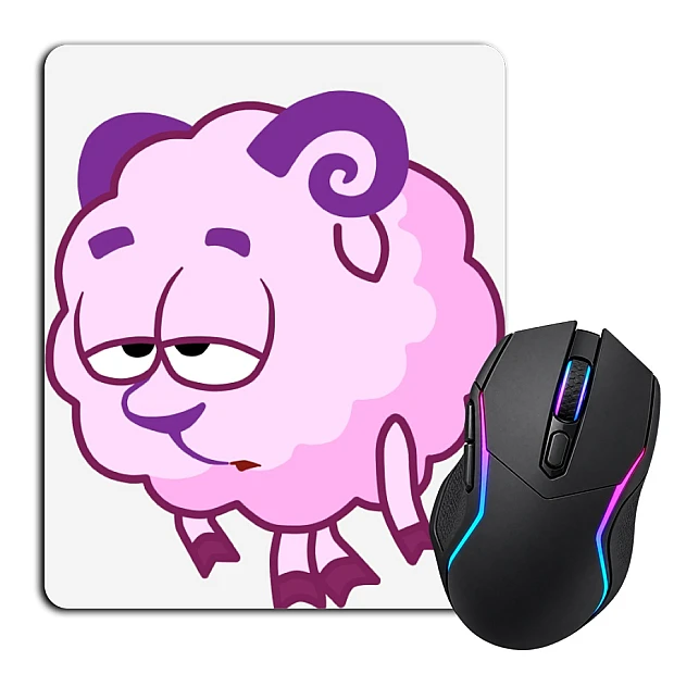 Mouse pad with print Tired Smeshariki Barash