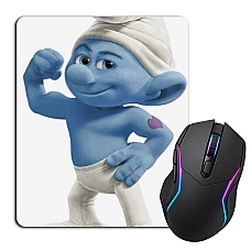 Mouse pad with print The Smurfs Power