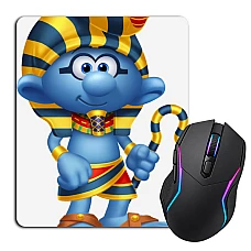 Mouse pad with print The Smurfs Egyptian