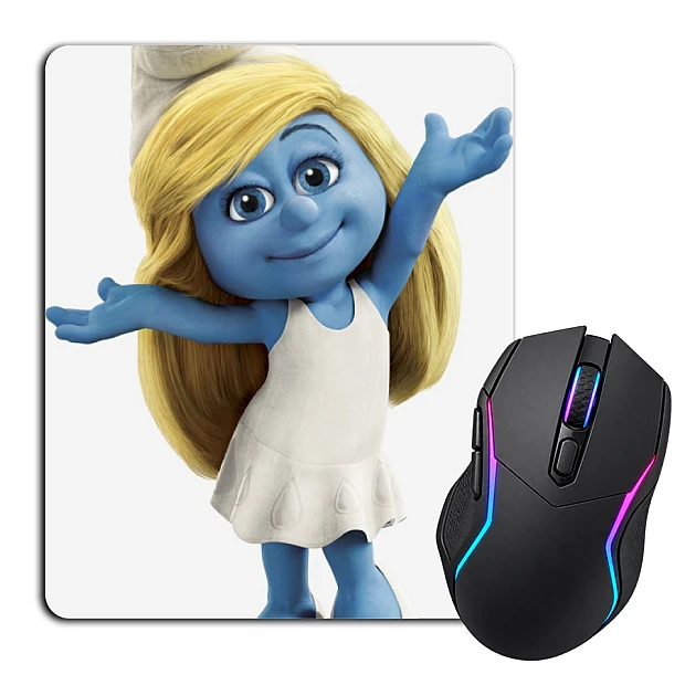Mouse pad with print The Smurfs Smurf Girl