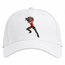 Baseball cap with Print The Incredibles Helen Parr - white