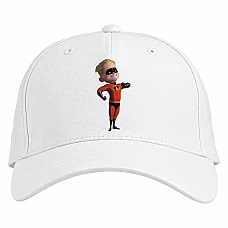 Baseball cap with Print The Incredibles Dashiell Dash Parr - white