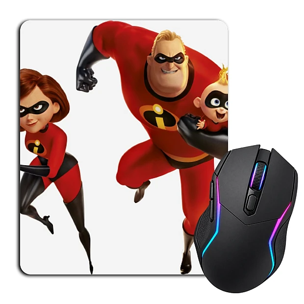 Mouse pad with print The Incredibles Heroes