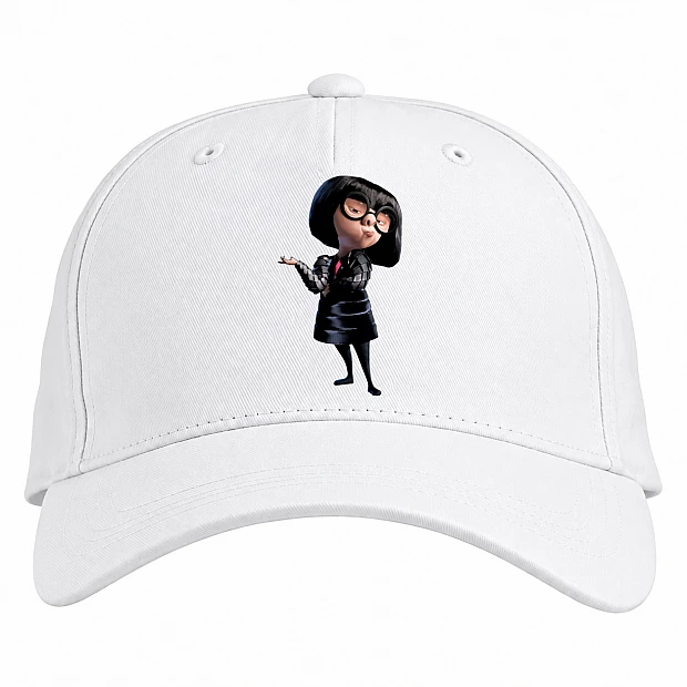 Baseball cap with Print The Incredibles Girl - white