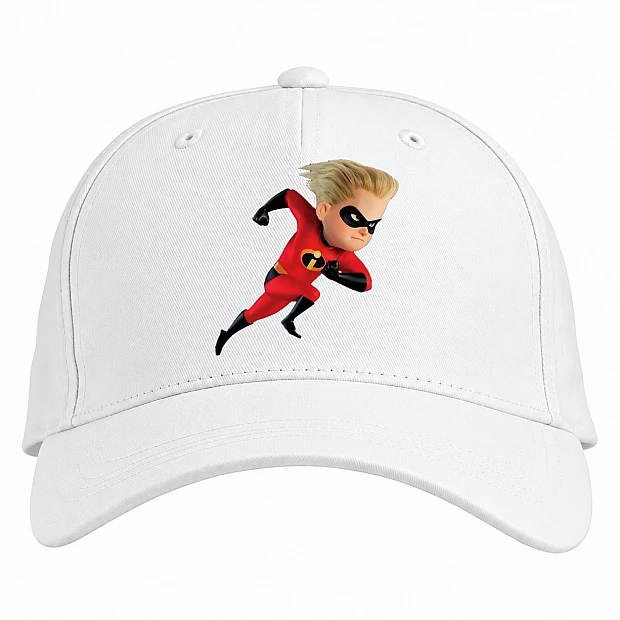 Baseball cap with Print The Incredibles Dash - white