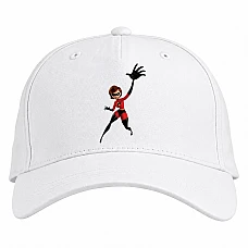 Baseball cap with Print The Incredibles Elastigirl - white