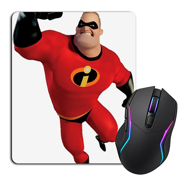 Mouse pad with print The Incredibles Bob Parr Mr Incredible