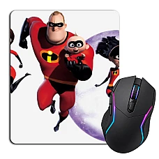 Mouse pad with print The Incredibles Main Heroes