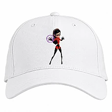Baseball cap with Print The Incredibles Violet Parr - white