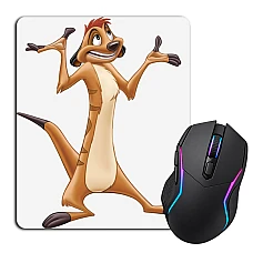 Mouse pad with print Timon And Pumbaa Funny Timon