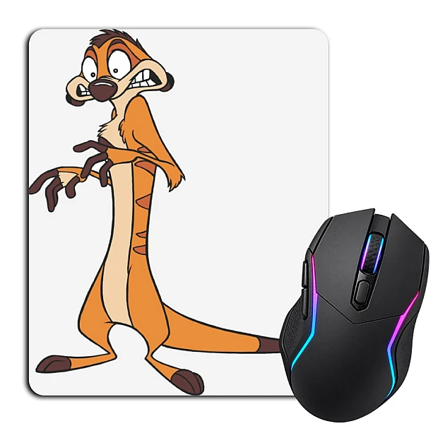 Mouse pad with print Timon And Pumbaa Scary Timon