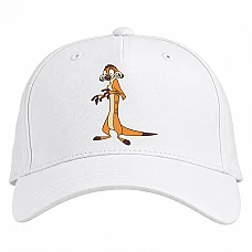 Baseball cap with Print Timon And Pumbaa Scary Timon - white