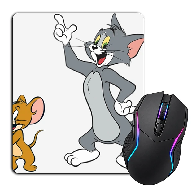 Mouse pad with print Tom And Jerry Heroes