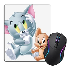 Mouse pad with print Tom And Jerry Little Heroes