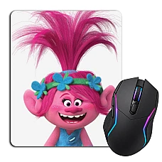 Mouse pad with print Trolls Poppy Print