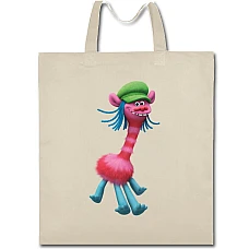 Eco bag with print Trolls Cooper - beige