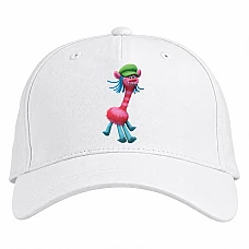 Baseball cap with Print Trolls Cooper - white