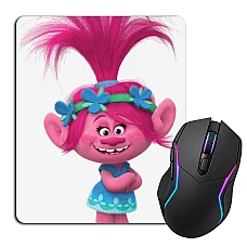 Mouse pad with print Trolls Poppy Princess
