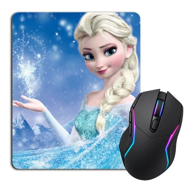 Mouse pad with print Frozen Elsa Hero