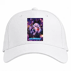 Baseball cap with Print Abominable Main Theme - white