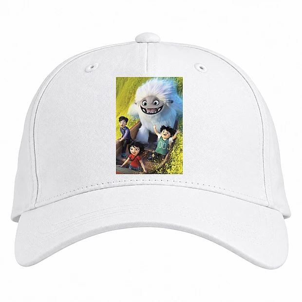 Baseball cap with Print Abominable Main Heroes - white