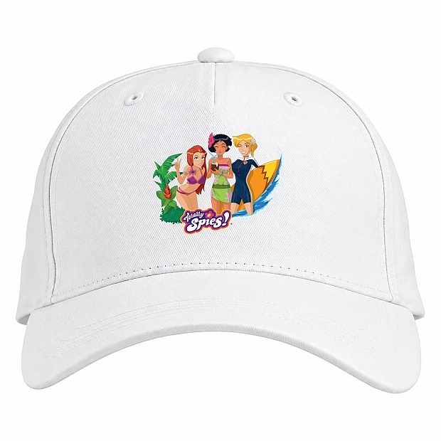 Baseball cap with Print Jetix Totally Spies - white