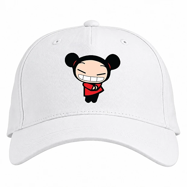 Baseball cap with Print Jetix Cute Puka - white