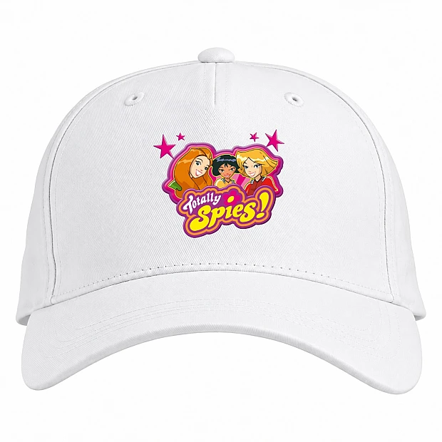 Baseball cap with Print Jetix Totally Spies Heroes - white
