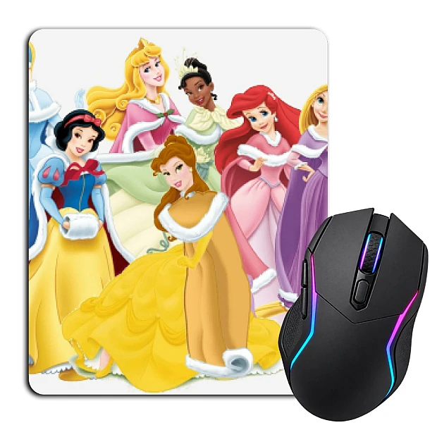 Mouse pad with print Disney Princess