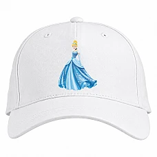 Baseball cap with Print Disney Cinderella - white