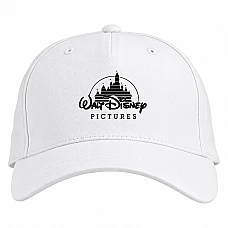 Baseball cap with Print Disney Logo - white