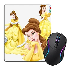 Mouse pad with print Disney Belle Princess
