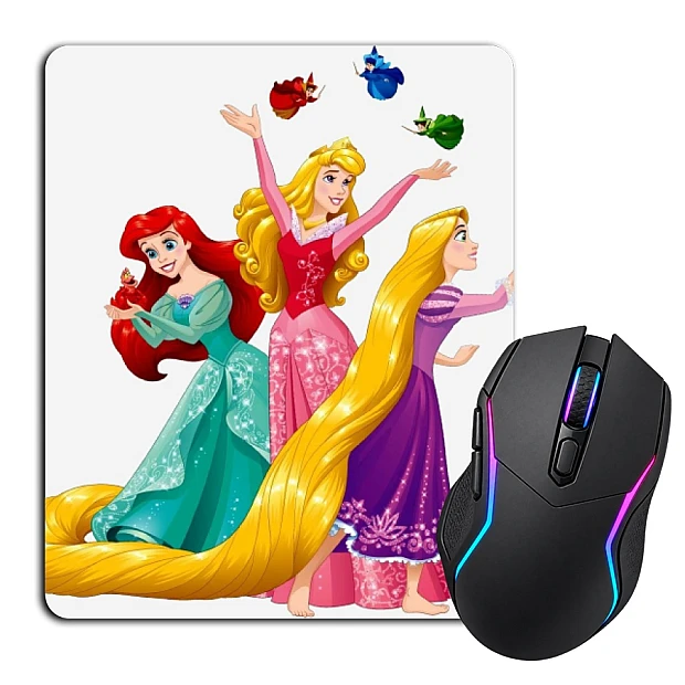 Mouse pad with print Disney Cute Princess