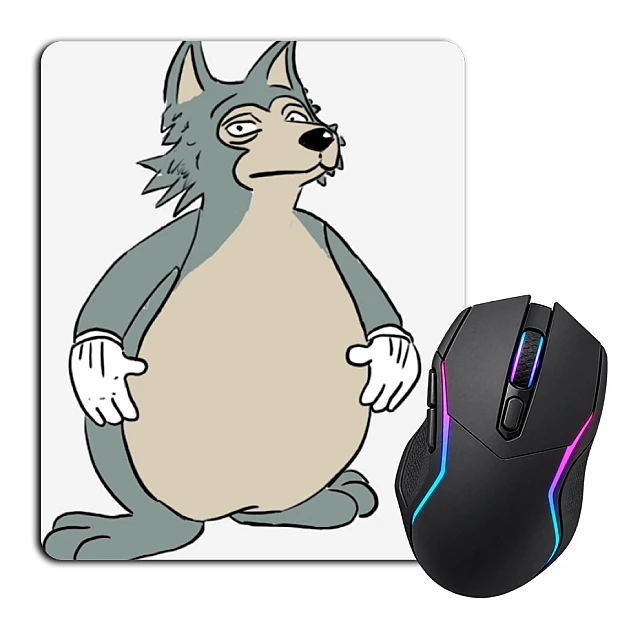 Mouse pad with print Beastars Legoshi