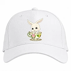 Baseball cap with Print Beastars Haru - white