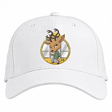 Baseball cap with Print Beastars Louis - white