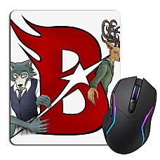 Mouse pad with print Beastars Logo