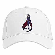 Baseball cap with Print Code Geass Black Prince - white