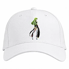 Baseball cap with Print Code Geass C2 - white