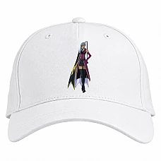 Baseball cap with Print Code Geass Hero - white