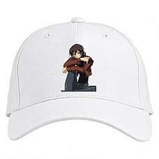 Baseball cap with Print Code Geass Main Hero - white