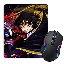 Mouse pad with print Code Geass Black Prince Hero